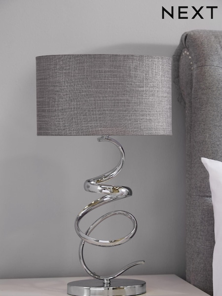 Chrome Ribbon Touch Table Lamp (977507) | €66