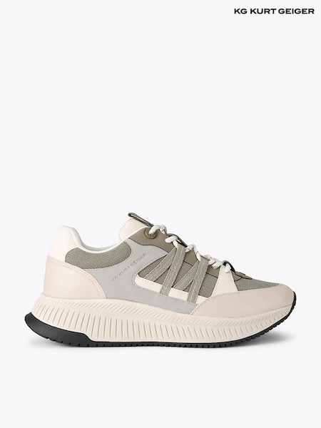 Grå - Regular Kg Kurt Geiger Jasper Webbing Trainers