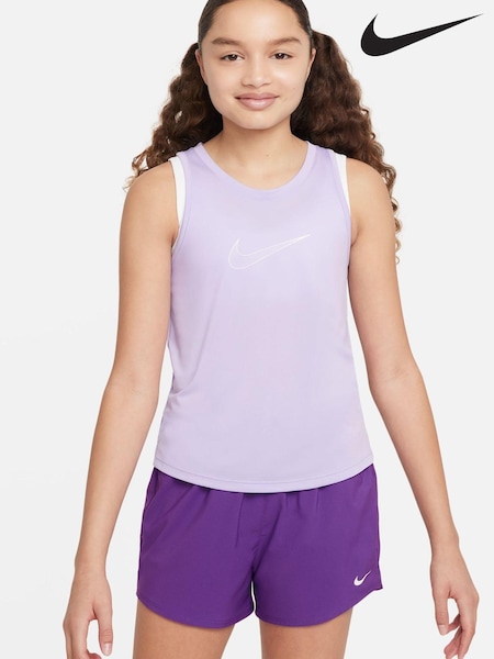 Nike Lilac Purple Dri-FIT Performance One Vest Top (978228) | €17.50