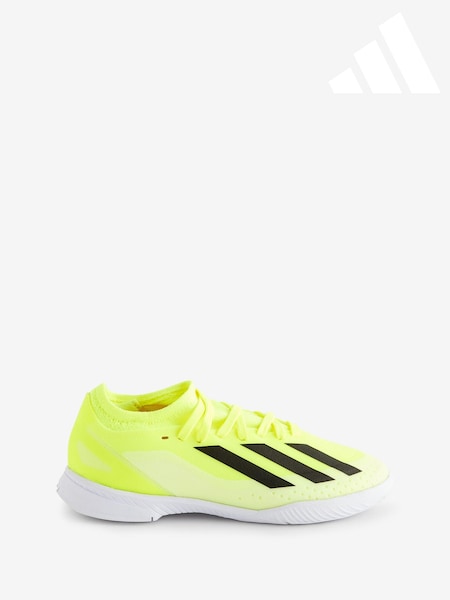 adidas Yellow Football X Crazyfast League Indoor Kids Boots (979025) | €39