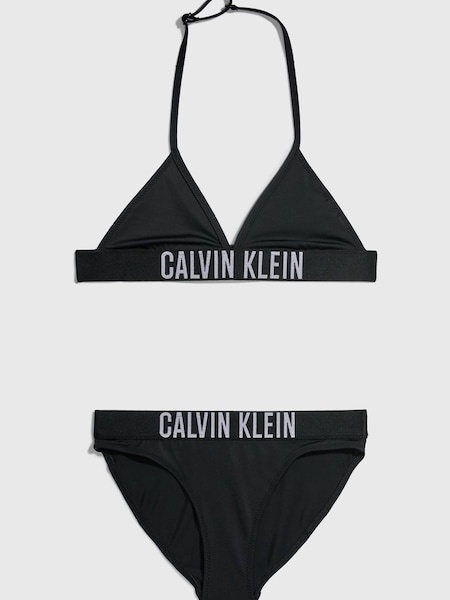 Calvin Klein Girls Triangle Bikini Black Set (97Z359) | €31