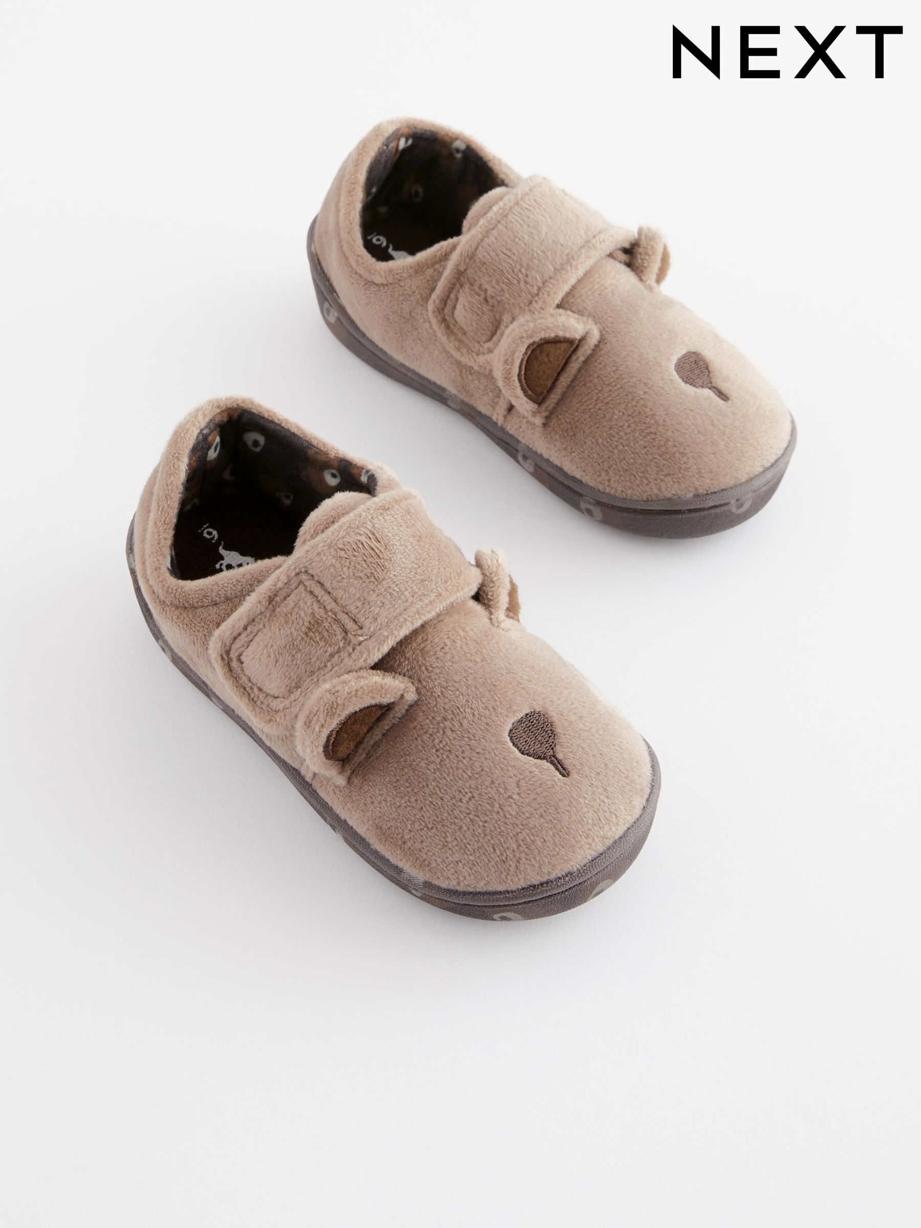Boys Slippers Brown Next Luxembourg