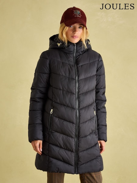 Joules Moorsdale Mid Length Showerproof Padded Coat (980299) | €142