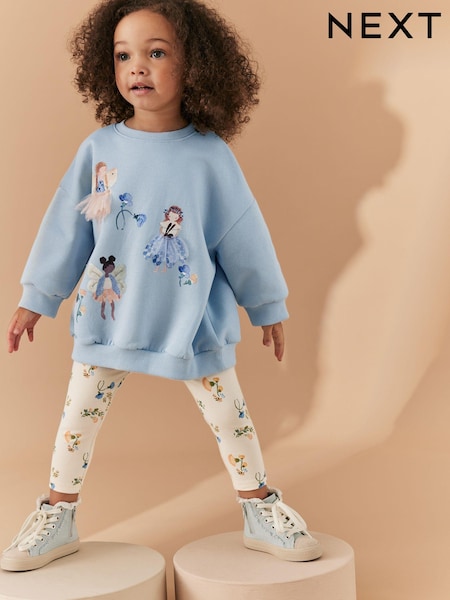 Blue Fairy Relaxed Fit Sweater And Leggings Set (3mths-7yrs) (981344) | €21 - €27