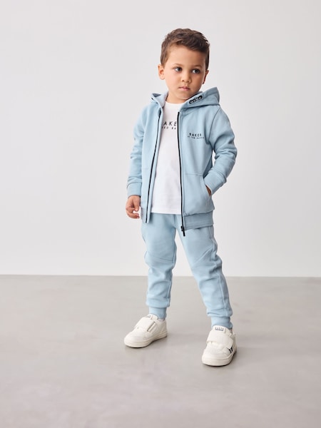 Blau - Baker By Ted Baker 100% Cotton (0-6yrs) Three Piece Tracksuit Set (981584) | CHF 73 - 81 CHF