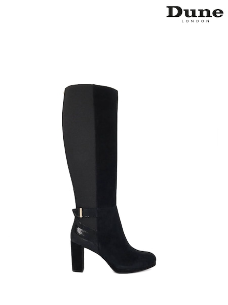 Black - Dune London Samera Knee High Boots
