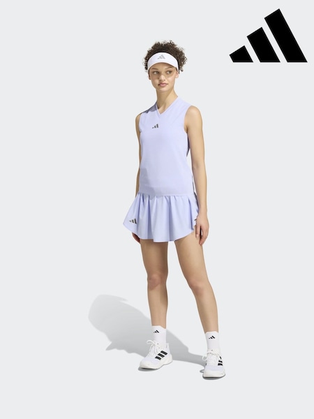 Lilac Purple - Adidas Climacool Tennis Match Pro Tank