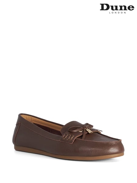 Brown - Dune London Girella Loafers