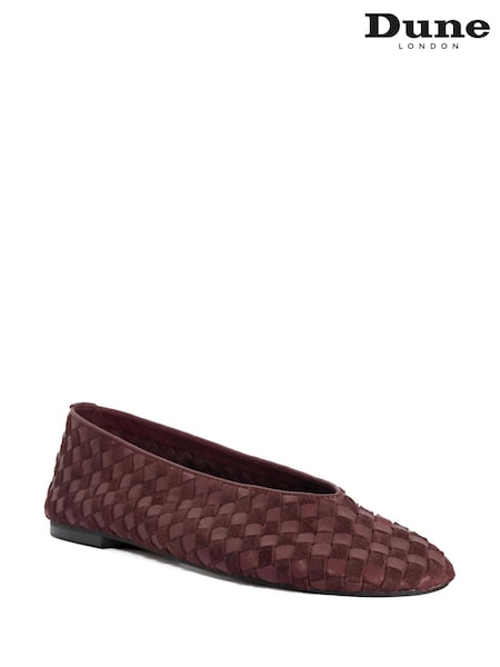 Ljubičasto - Dune London Homely Ballet Pumps