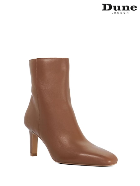 Natural - Dune London Ovation Ankle Boots