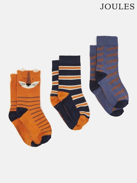 Joules Boys' Neat Feet 3 Pack Socks (982164) | 20 €