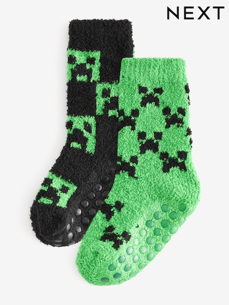 Minecraft Cosy Socks 2 Pack (982542) | 31 QAR - 37 QAR