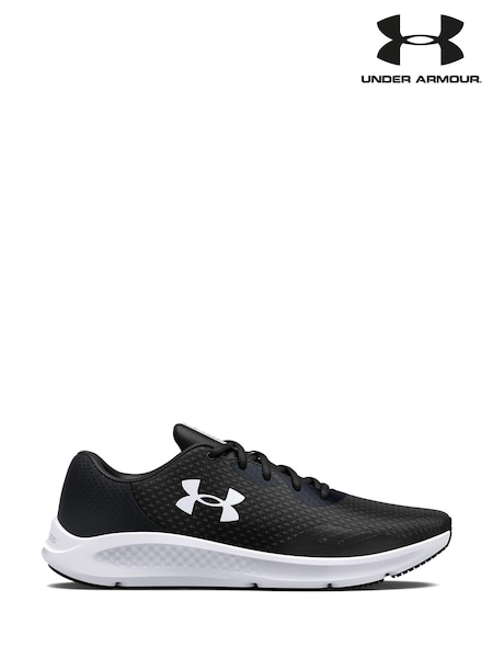 Under Armour Jet Black Charged Pursuit 3 Trainers (983290) | ₪302