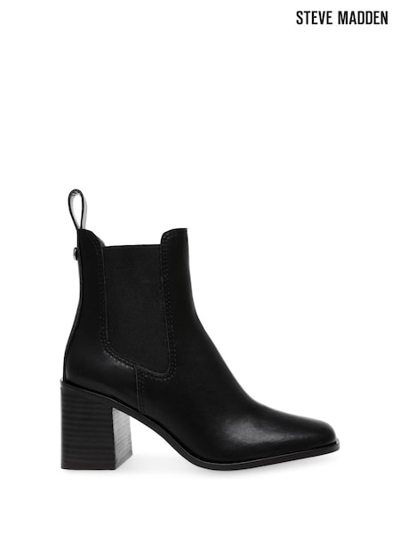Steve Madden Achiever Bootie Black Leather (983321) | € 117