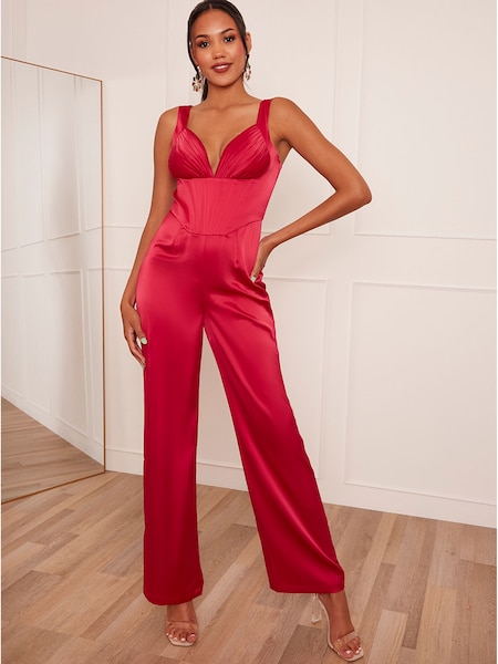 Chi Chi London Corset Style Jumpsuit (983394) | 396 LEI