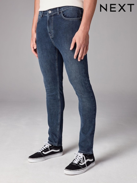 Vintage-Blau - Skinny Fit Classic Stretch Jeans (983911) | 17 €