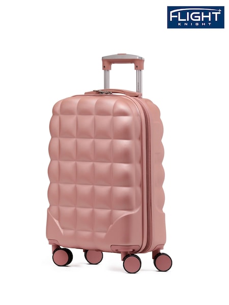 Flight Knight 55x35x20cm 8 Wheel ABS Hard Case Cabin Carry On Hand Luggage (983954) | R$ 495