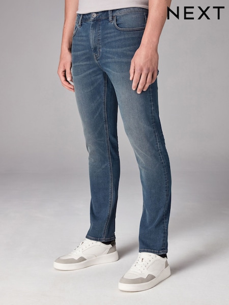 Blue Washed Slim Fit Motionflex Jeans (984291) | €21