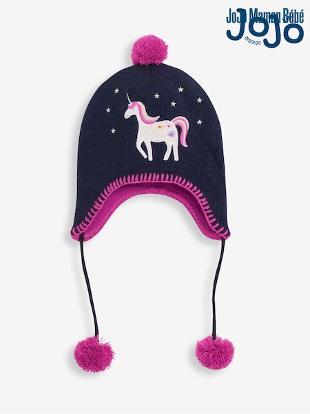Jojo Maman Bébé Unicorn Appliqué Hat (984916) | € 18
