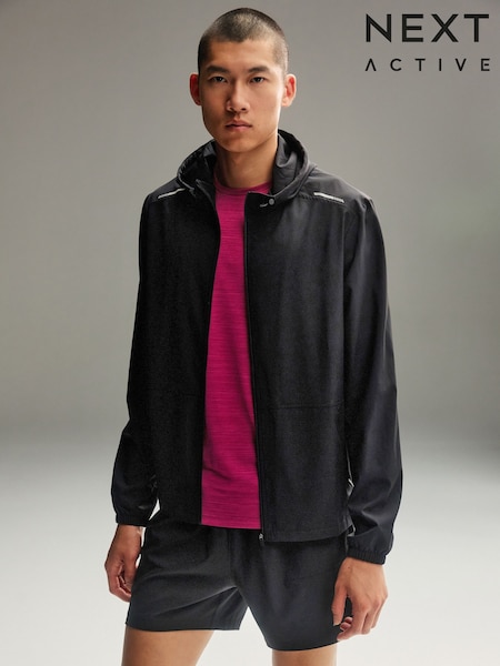 Black Active Gym Zip Up Jacket (985272) | €15
