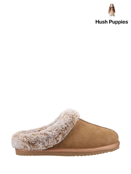 Hush Puppies Amara Faux Fur Lined Winter Slippers (985406) | €59