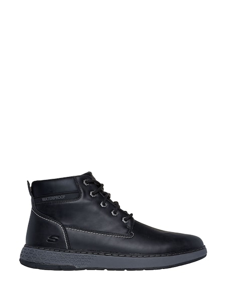 Black - Skechers Mens Garlan Shoes (985422) | 112 €