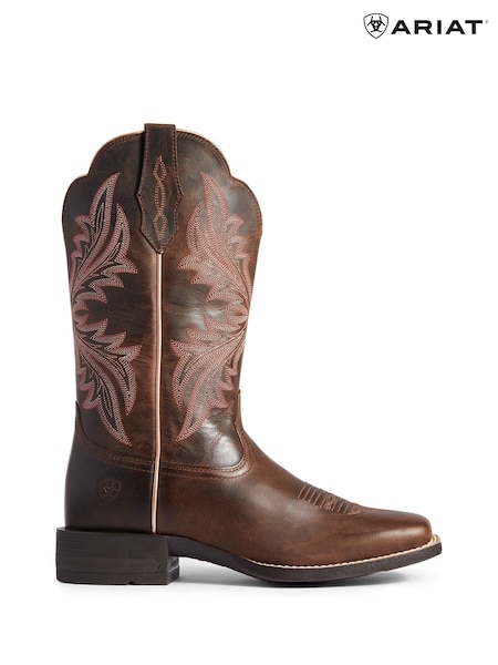 Ariat West Bound Western Brown Boots (985573) | 11,115 UAH