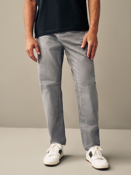Grey Light Regular Fit Overdyed Denim Jeans (986041) | €6