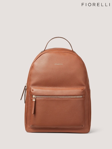 Tan - Fiorelli Anouk Casual Grain Sleek Backpack