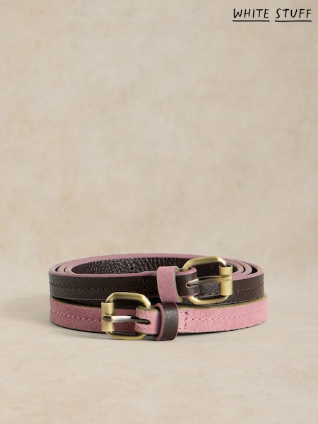 Rosa - Pack de 2 cinturones de White Stuff