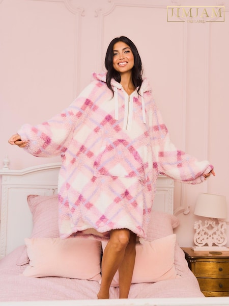 Jim Jam the Label Pink Multi Oversized Hoodie (987732) | 14 €