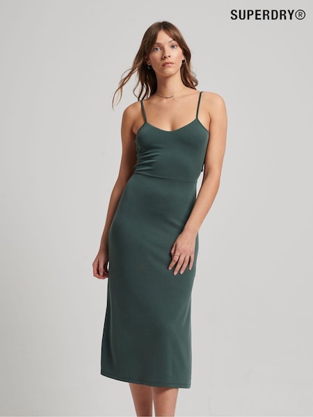 Verde - Rochie cu spate gol Superdry Jerseu (987778) | 372 LEI