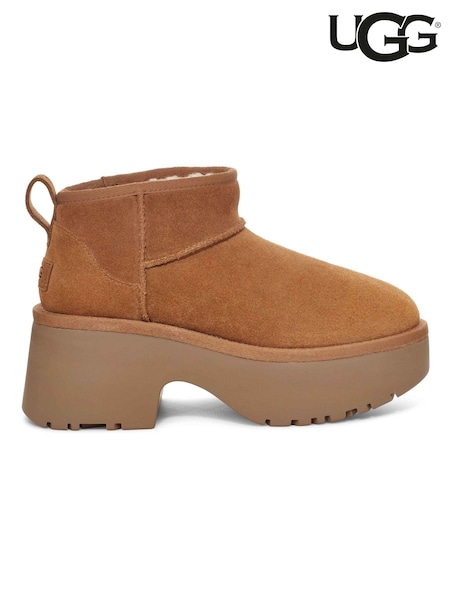 UGG Brown Classic Ultra Mini New Heights Boots (988274) | €102