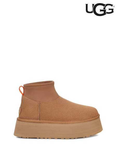 UGG Brown Classic Mini Dipper Boots (988276) | €105