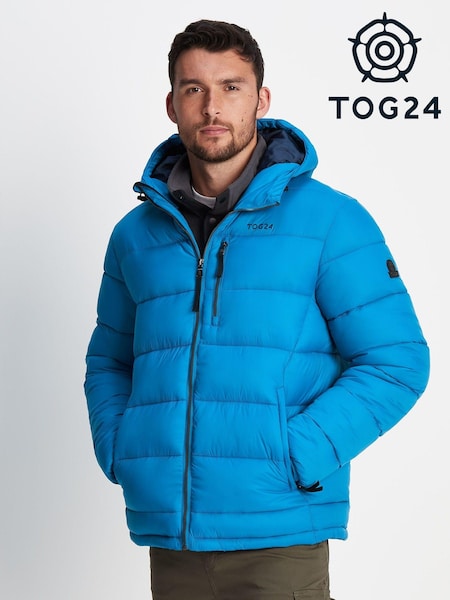 Albastru - Tog 24 Maloney Hooded Paltoane căptușite Jachetă (988419) | 313 LEI