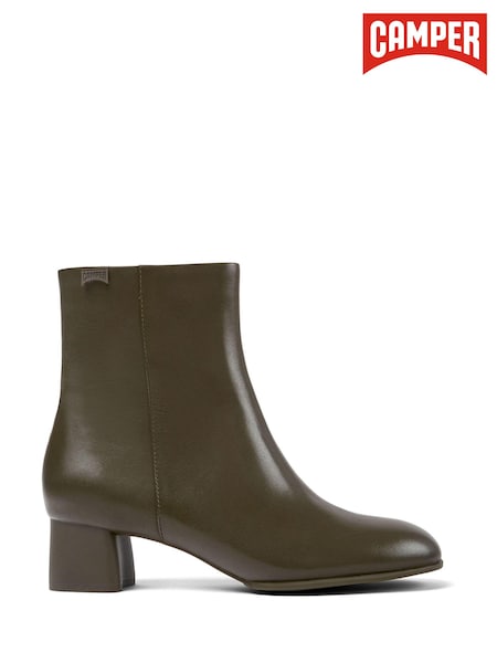 Camper Women Green Katie Mid Leather Boots (988724) | €111