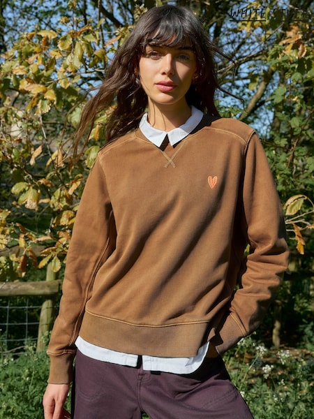 Brown - White Stuff Daydreamer Sweat Top