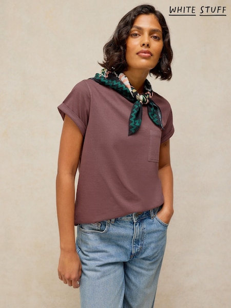 Brown - White Stuff Gina T-shirt