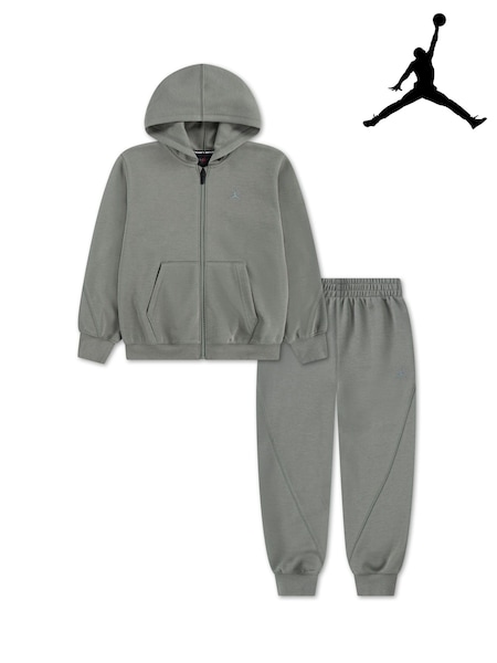 Verde - Chándal Jordan Michael Core con zíper completo