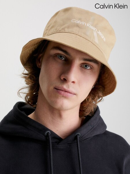 Calvin Klein Natural Monogram Soft Bucket Hat (98T738) | 27 €