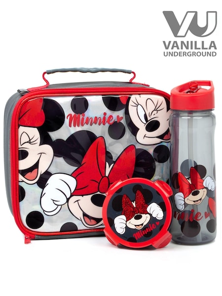 Vanilla Underground Red Minnie Mouse Licensing Lunch Box Set (990395) | OMR7