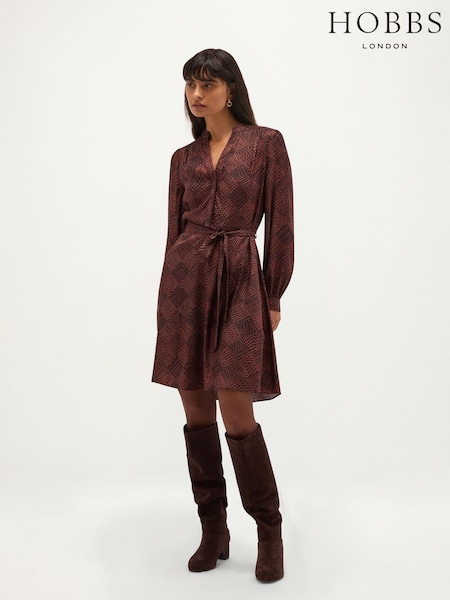 Black - Hobbs Hilary Dress