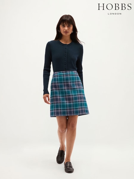 Blue - Hobbs Henley Skirt
