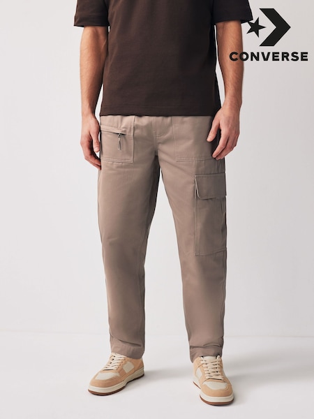Converse Brown Woven Cargo Trousers (991773) | €42