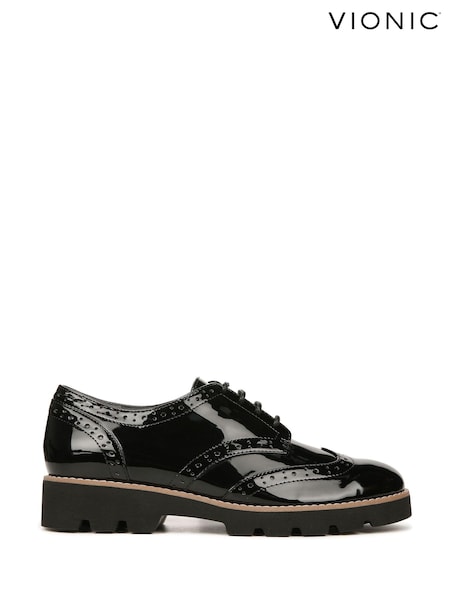 črna - Vionic Alfina Leather Brogues (991844) | € 103