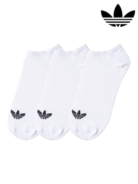 Off White - adidas Originals Trefoil Liner Socks 3 Pack (991848) | 19 €
