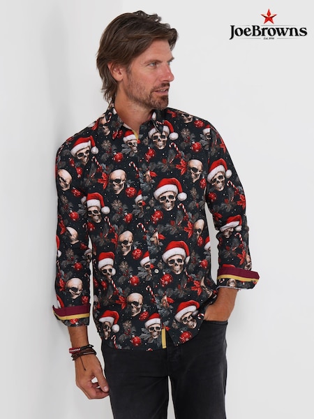 Juoda - Regular Joe Browns Skull & Baubles Shirt