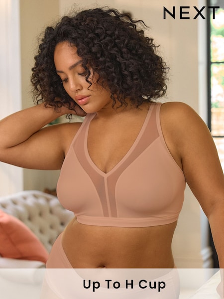 Caramel Nude Total Support Non Wire Ultimate Comfort Bra B-H (992961) | €29