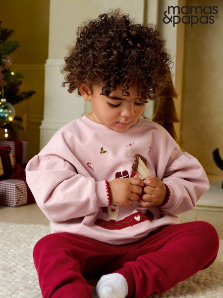 Rosa - Mamas & Papas Rocking Horse Christmas Sweatshirt