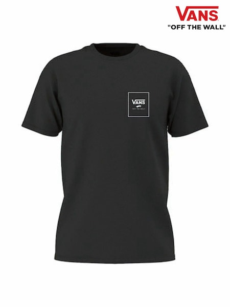 Vans Mens Mini Box 100% Cotton Black T-Shirt (993723) | €27